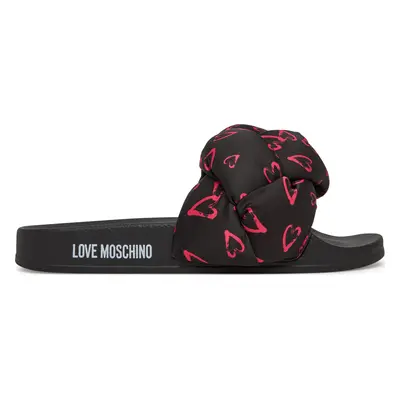 Nazouváky LOVE MOSCHINO JA28312G0MIW100C Černá