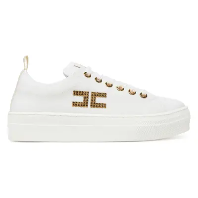 Sneakersy Elisabetta Franchi F4-A9E-0241 M Bílá