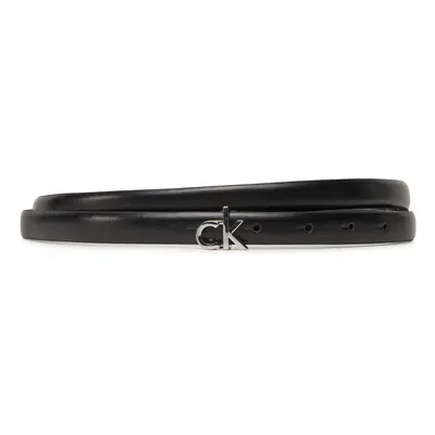 Dámský pásek Calvin Klein Ck Buckle Skinny Belt 1.5 K60K612932 Černá