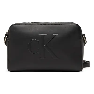 Kabelka Calvin Klein Jeans Sculpted Ew Camera Bag LV04K3036G Černá