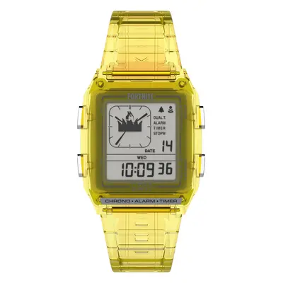 Hodinky Timex Q Timex Lca X Fortnite® Chronograph TW2W96600 Žlutá