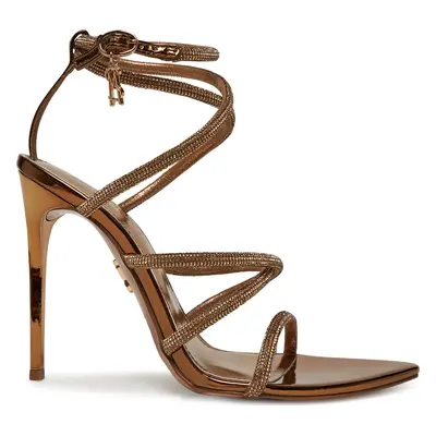 Sandály Steve Madden Sky High SM11003639 Zlatá