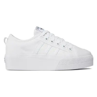 Sneakersy adidas Nizza Platform W FV5322 Bílá