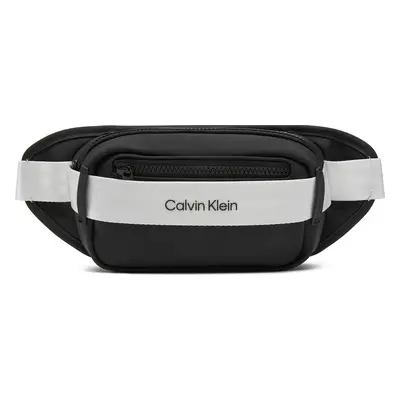 Ledvinka Calvin Klein Jeans Logo Waist Bag IU0IU00694 Černá