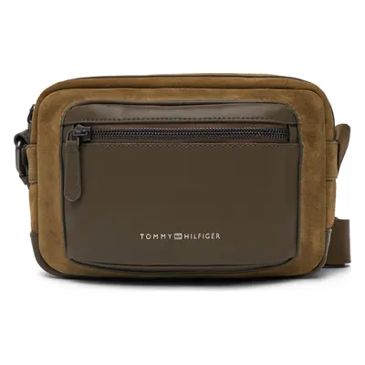 Taška Tommy Hilfiger Th Casual Suede Camera Bag AM0AM13231 Zelená