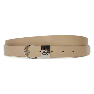 Dámský pásek Calvin Klein Ck Loop Rnd Buckle 2.5_Smooth K60K612936 Šedá