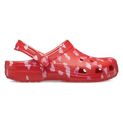 Nazouváky Crocs Classic Vday Clog 209682 Červená