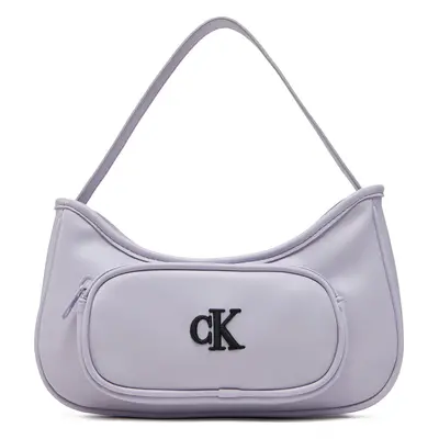 Kabelka Calvin Klein Jeans Ck Shoulder Bag IU0IU00696 Fialová