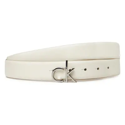 Dámský pásek Calvin Klein Ck Buckle Belt 3.0_Smooth K60K613156 Bílá