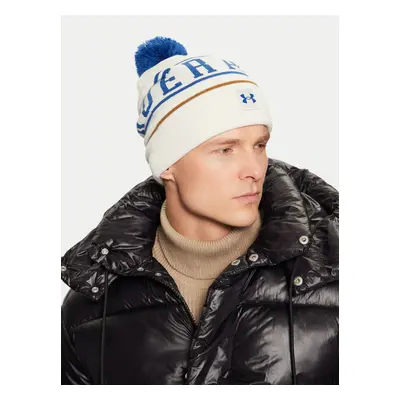 Čepice Under Armour M Halftime Pom Beanie 1386634-110 Bílá