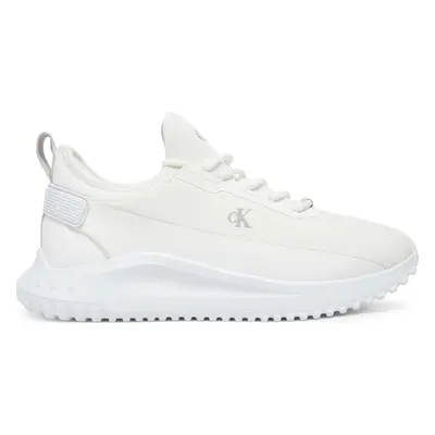 Sneakersy Calvin Klein Jeans Eva Runner Low Lace Mix In YW0YW01759 Bílá