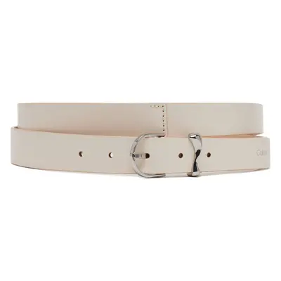 Dámský pásek Calvin Klein Ck Must Organic Loop Belt 25Mm K60K613234 Bílá