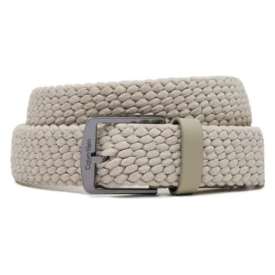 Pánský pásek Calvin Klein Ck Casual Elastic Braided 35Mm K50K512839 Béžová