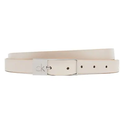 Dámský pásek Calvin Klein Ck Cut Square Buckle 2.0 K60K613155 Bílá