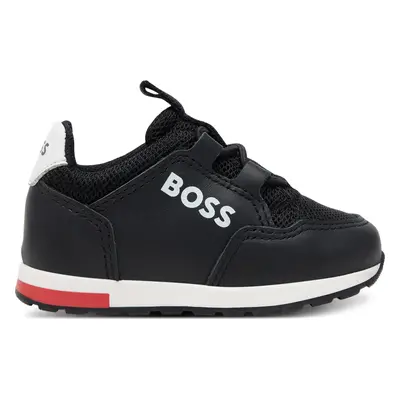 Sneakersy BOSS J52167 M Černá