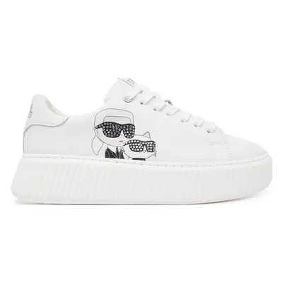 Sneakersy Karl Lagerfeld Kids Z30371 S Bílá