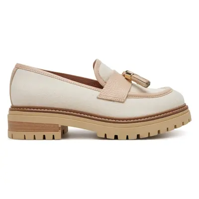 Loafersy Pollini SA10144G1MTO112A Écru