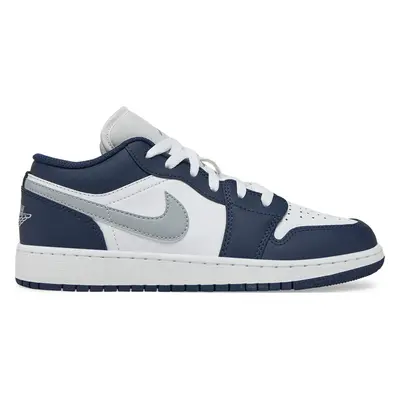 Sneakersy Nike Air Jordan 1 Low (GS) 553560 141 Tmavomodrá