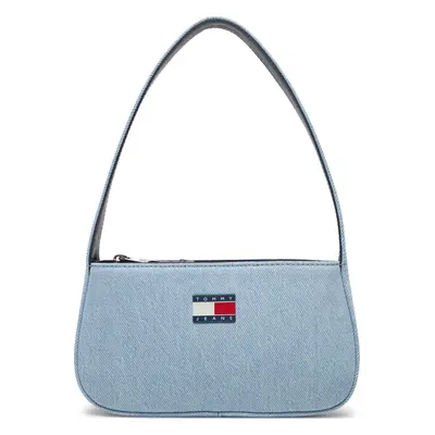 Kabelka Tommy Jeans Tjw Ess Must Shoulder Bag Denim AW0AW17363 Světle modrá