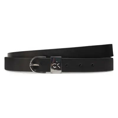 Dámský pásek Calvin Klein Ck Loop Rnd Buckle 2.5_Smooth K60K612936 Černá