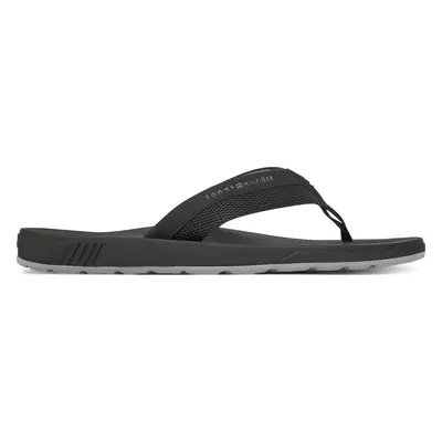 Žabky Tommy Hilfiger Molded Hilfiger Beach Sandal FM0FM05361 Černá