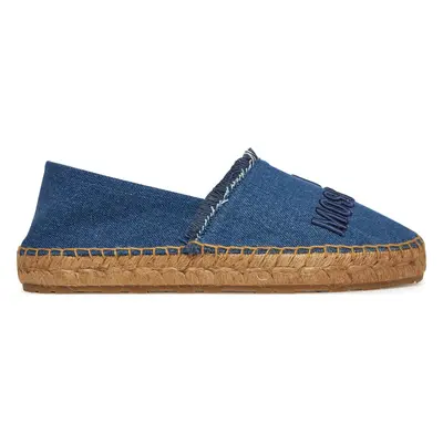 Espadrilky LOVE MOSCHINO JA10262G0MJO5700 Modrá