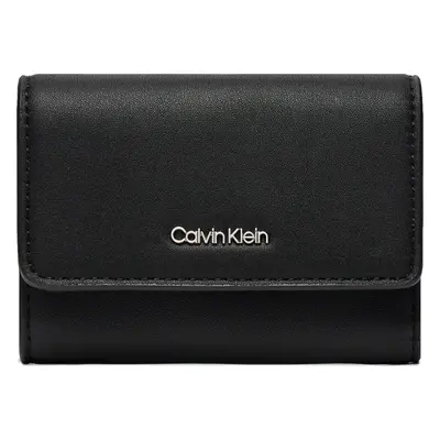 Malá dámská peněženka Calvin Klein Ck Must Trifold Sm K60K607251 Černá