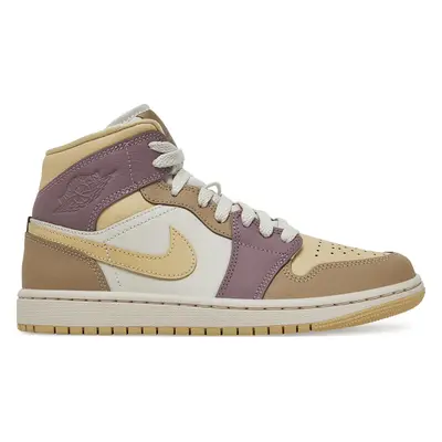 Sneakersy Nike Air Jordan 1 Mid HV2370 100 Béžová