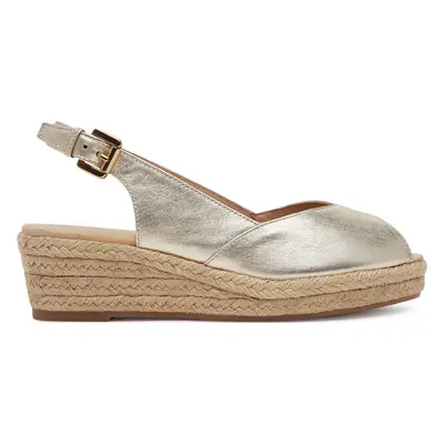 Espadrilky Geox D Iberide A D55YXA 000Y2 C2012 Zlatá