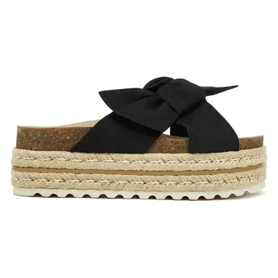 Espadrilky DeeZee 92529 Černá