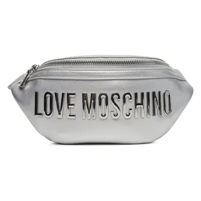 Ledvinka LOVE MOSCHINO JC4195PP1MKD196B Stříbrná