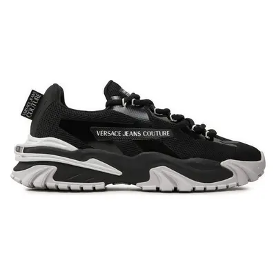 Sneakersy Versace Jeans Couture New Trail Trek 77YA3SI8 Černá