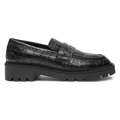 Loafersy Calvin Klein Jeans YW0YW01680 Černá