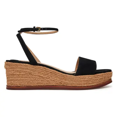 Espadrilky LAUREN RALPH LAUREN Leona 802920421001 Černá