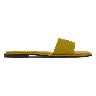 Nazouváky Calvin Klein Flat Slide - He HW0HW02378 Zelená