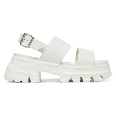 Sandály Tommy Jeans Tjw Chunky City Sandal EN0EN02750 Écru