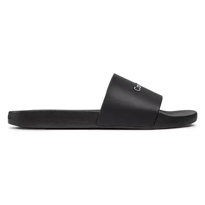 Nazouváky Calvin Klein Jeans Pool Slide HM0HM00455 Černá