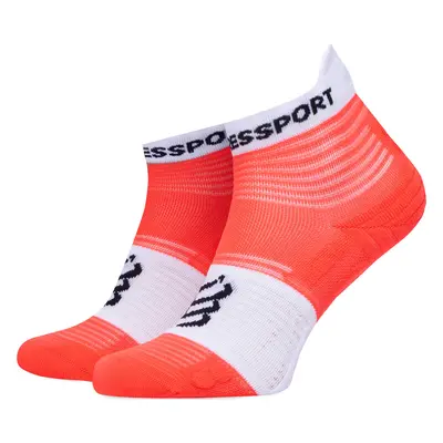 Nízké ponožky Unisex Compressport Pro Racing V4.0 Run Low XU00047B Oranžová