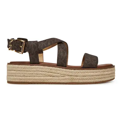 Espadrilky MICHAEL Michael Kors Lynn 40S5LYFS1B Hnědá