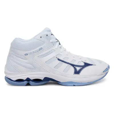 Sálovky Mizuno Wave Voltage 2 Mid V1GA2465 Bílá