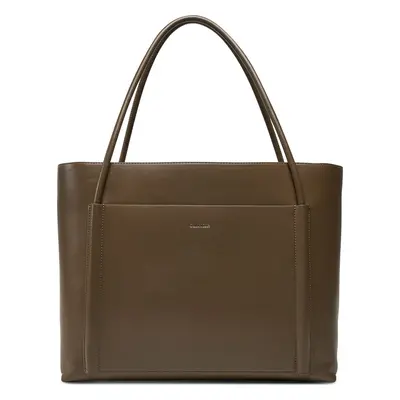 Kabelka Calvin Klein Ck Linn Large Shopper K60K613109 Hnědá