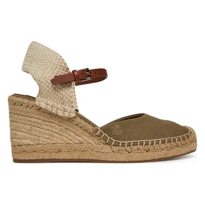 Espadrilky LAUREN RALPH LAUREN Robby 802966885001 Khaki