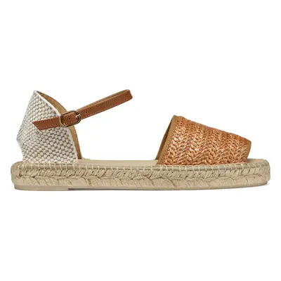 Espadrilky Geox D Lampedusa D55V0B 02MLM C5FH6 Hnědá