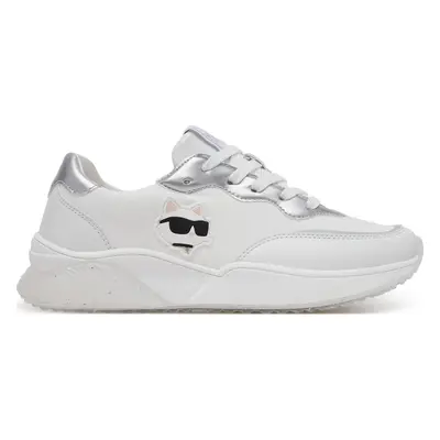 Sneakersy Karl Lagerfeld Kids Z30373 S Bílá