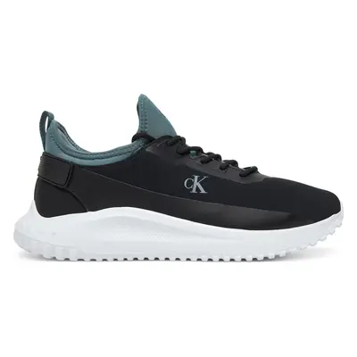 Sneakersy Calvin Klein Jeans Eva Runner Tech Ripstop YM0YM01203 Černá