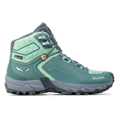 Trekingová obuv Salewa Ws Alpenrose 2 Mid Gtx 8540 Zelená