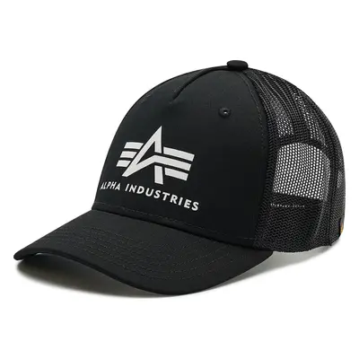 Kšiltovka Alpha Industries Basic Trucker Cap 186902 Černá