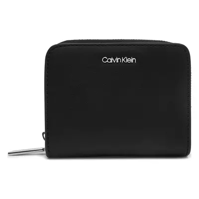 Malá dámská peněženka Calvin Klein Ck Must Medium Zip Around Wallet K60K611937 Černá