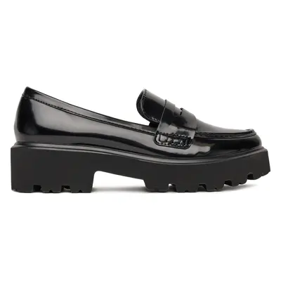 Loafersy DeeZee LE601-2 Černá