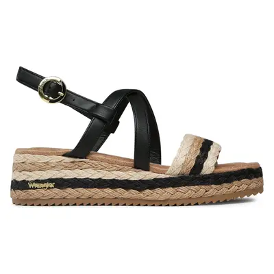 Espadrilky Wrangler Kim Flag WL31531A Černá